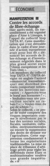 Article Le Populaire_2014-10-12